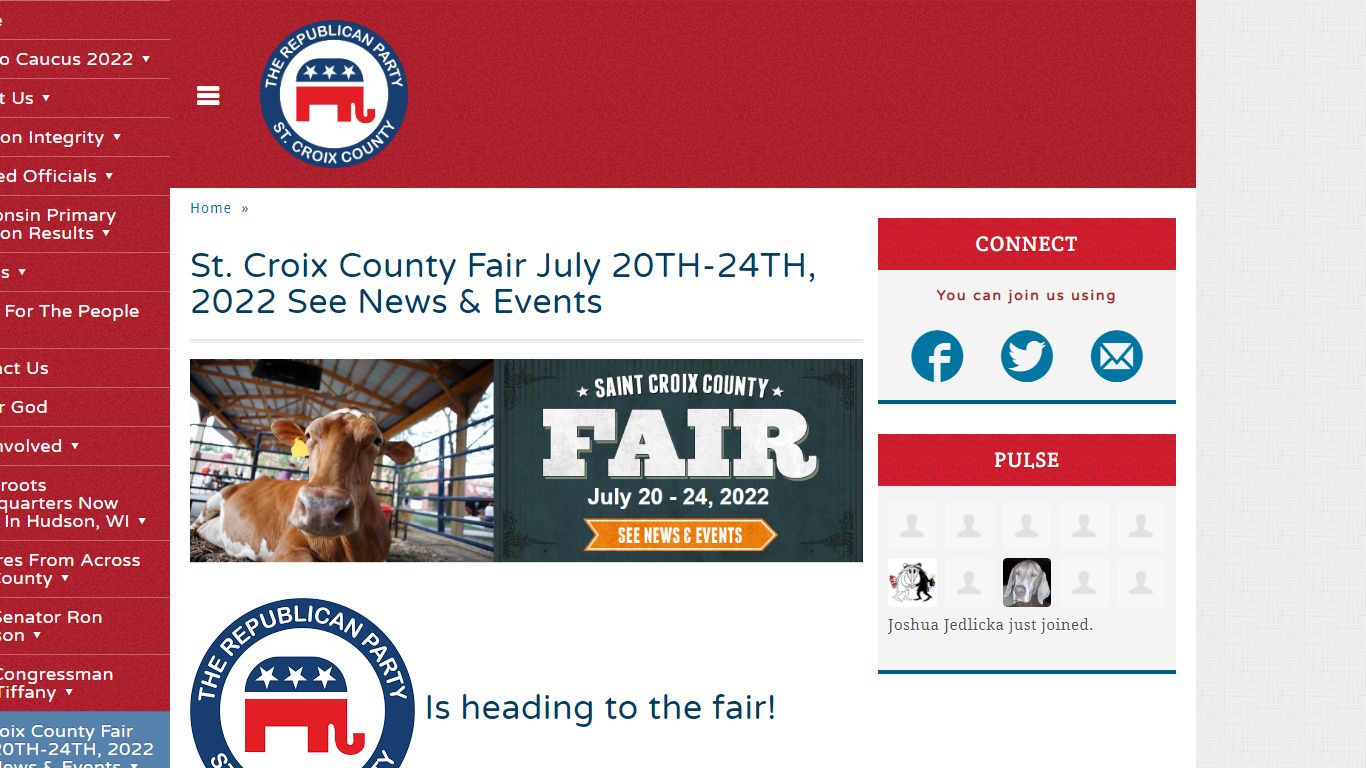 St. Croix County Fair July 20TH-24TH, 2022 See News & Events