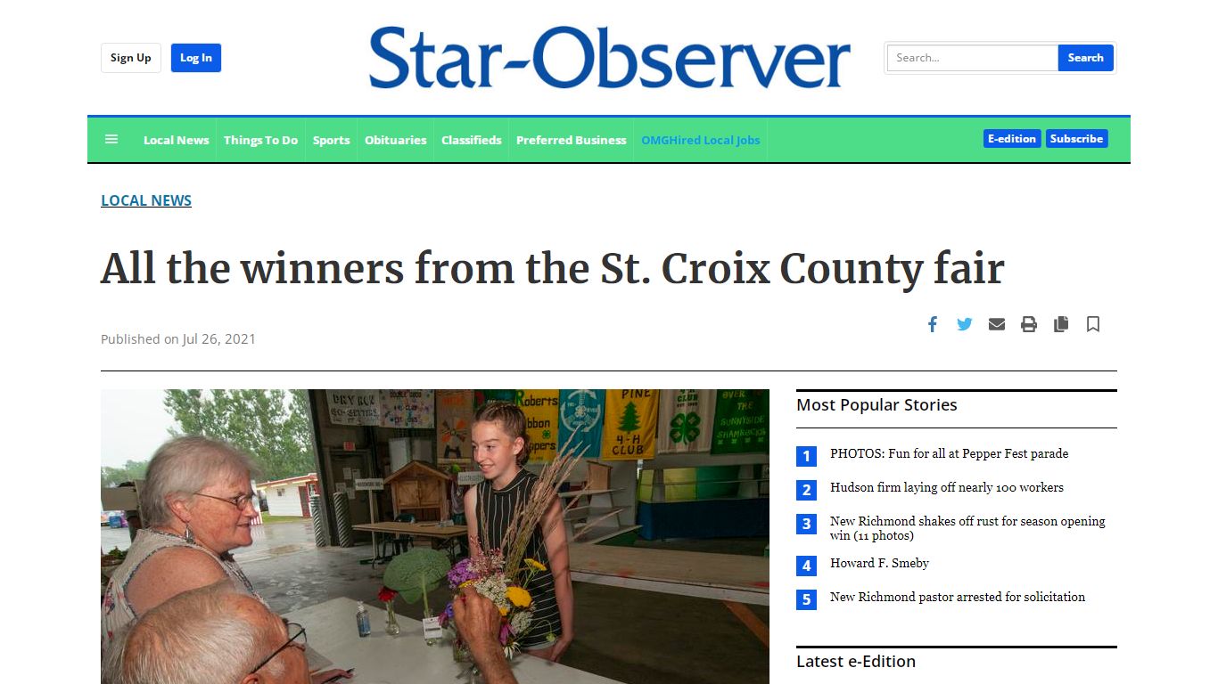 All the winners from the St. Croix County fair | Local News ...